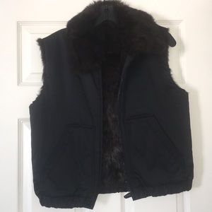 Y-3 rabbit reversible vest